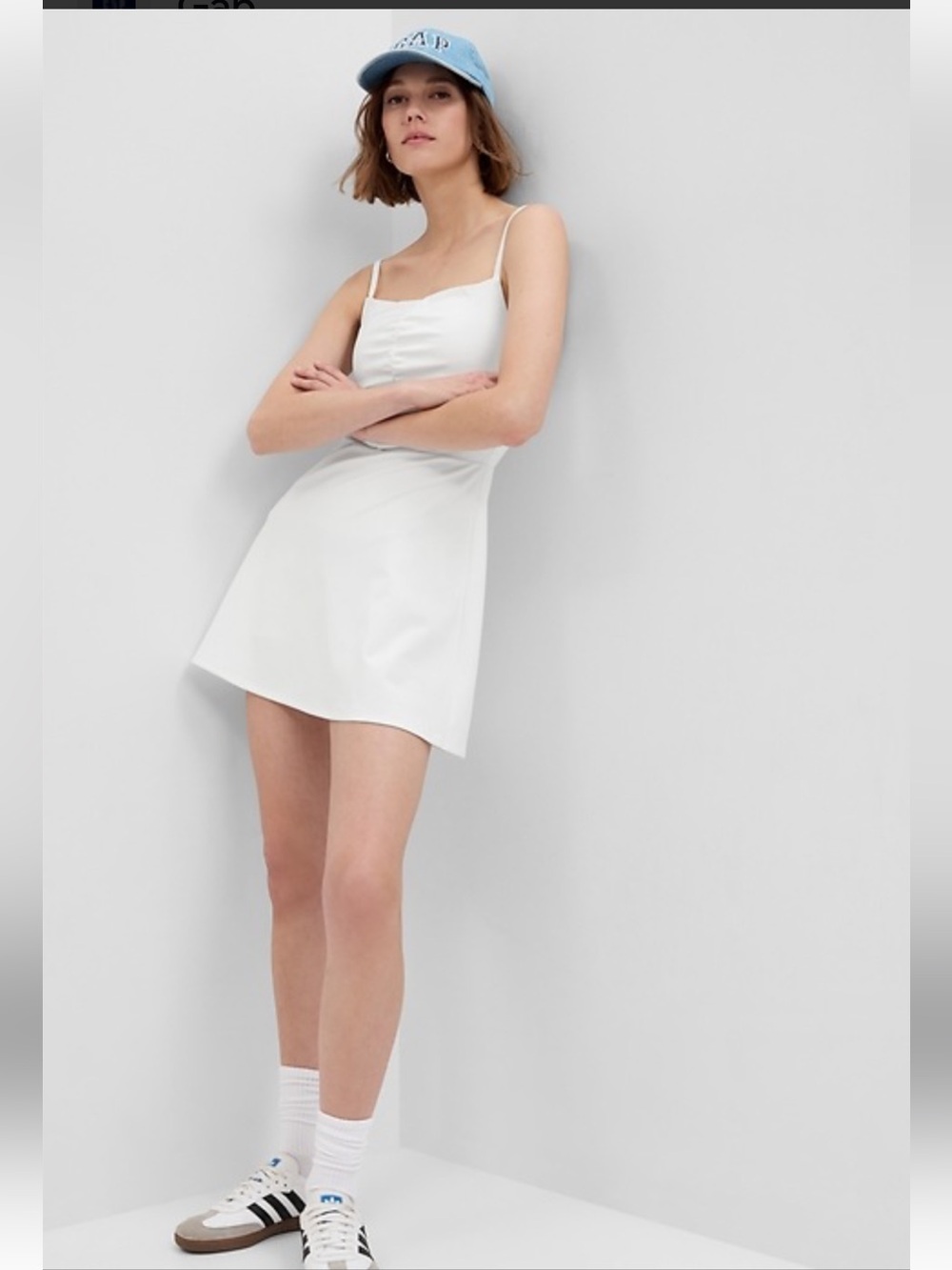 GapFit Power Ruched Tennis Dress NWT